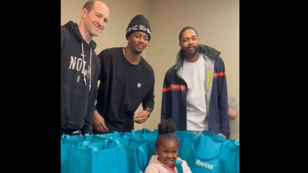Cody Zeller, Trey Murphy III, and Brandon Ingram